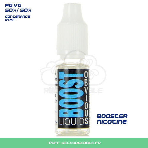 Booster de Nicotine Obvious  Puff Rechargeable –