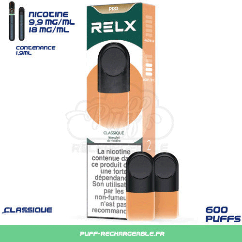 Recharge RELX Pods Pro | Relx Infinity Fruit du Dragon