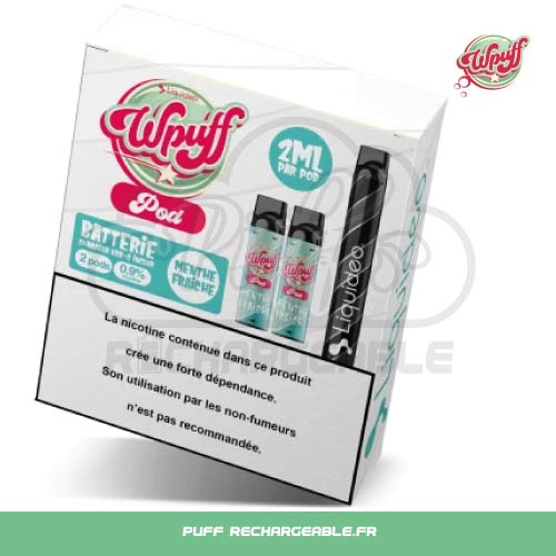 Wpuff Pod System Starter Kit | Couleur Noir