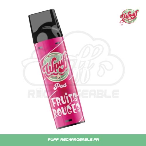 Wpuff Recharge Pods | Goût Fruits Rouges