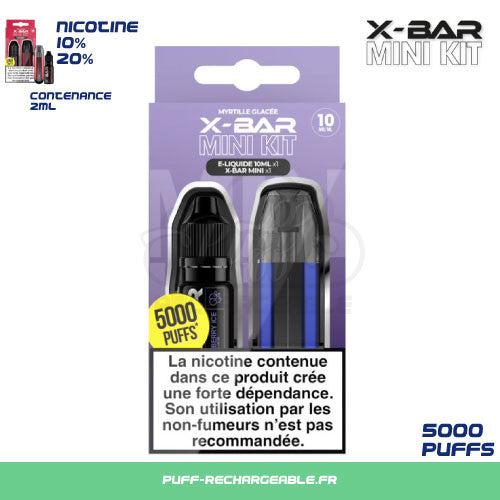 X-BAR Kit Mini | Puff Semi-Jetable