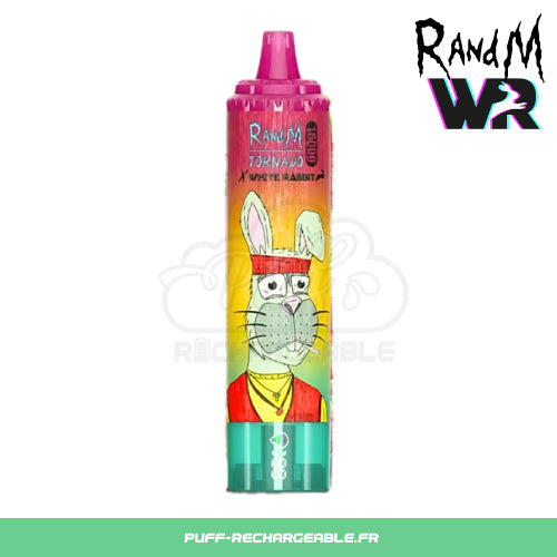 Puff 15k Taff | RandM Tornado/White Rabbit | Dragon Fruit Ice