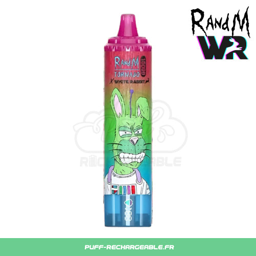 Puff 15k Taff | RandM Tornado/White Rabbit | Myrtille Framboise