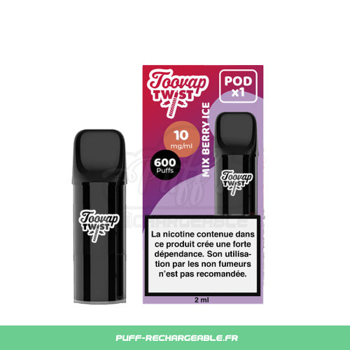 Toovap Twist | Pod Recharge Toovap | Classic