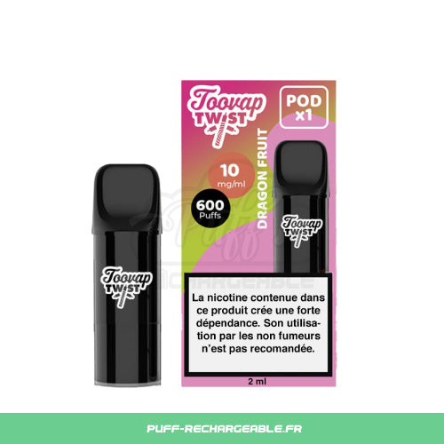 Toovap Twist | Pod Recharge Toovap | Pêche Glacée