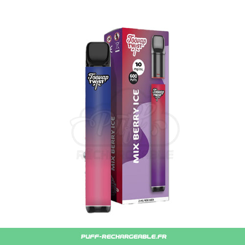 Toovap Twist | Kit Puff Rechargeable Toovap | Classic