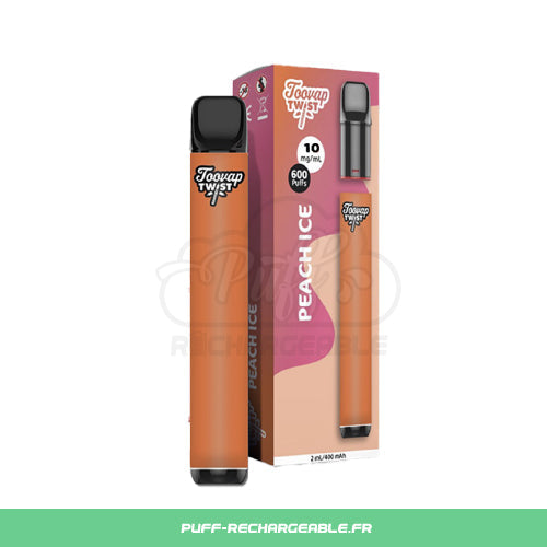 Toovap Twist | Kit Puff Rechargeable Toovap | Fruit du Dragon Glacé