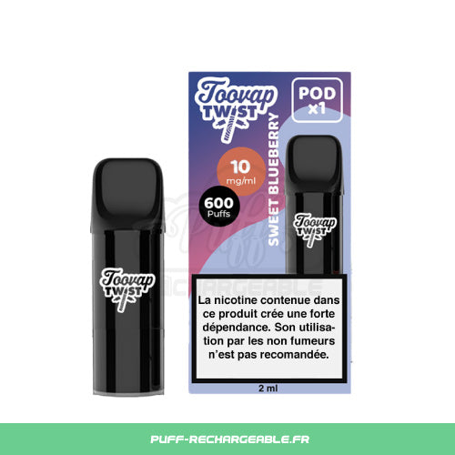 Toovap Twist | Pod Recharge Toovap | Fruit des Bois Glacé