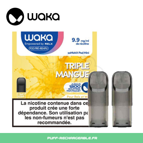 Waka So Match Pod Recharge | Raisin Glacé