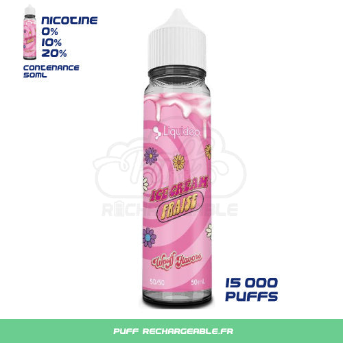 Wpuff 50 ml Pomme Glacée | E-Liquide Liquideo