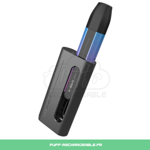 xbar rechargeable, recharge xbar, x bar recharge, x bar click and puff, x bar boitier, boitier click and puff, boitier xbar, xbar click & charge, xbar click and charge