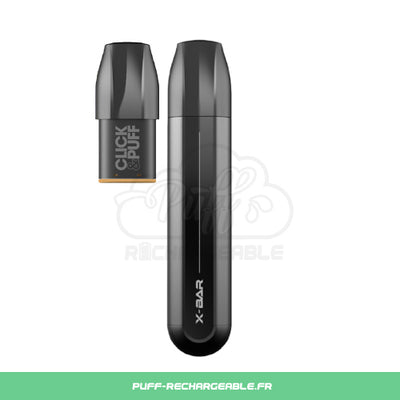 E-Cigarette Rechargeable | X-Bar Click & Puff Tropical Punch