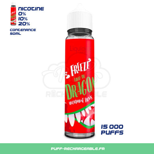 e-liquide freeze fruit dragon, E liquide 50ml, E-liquide 50ml pas cher, e-liquide 50ml nicotine