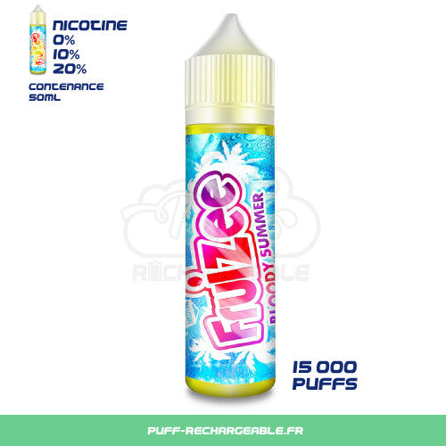 e-liquide fruizee bloody summer, E liquide 50ml, E-liquide 50ml pas cher, e-liquide 50ml nicotine