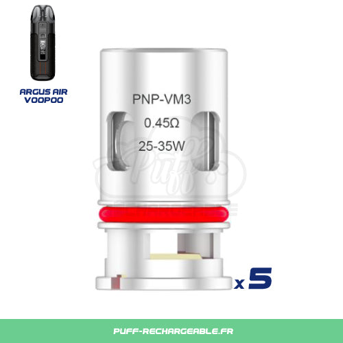 Résistance PnP VM3 Argus air, résistance argus air